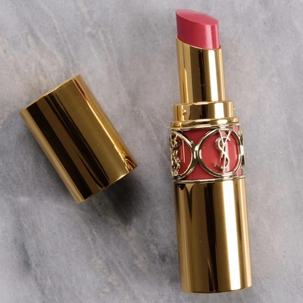 💋 YSL Rouge Volupté Shine Lipstick Balm - Pulsing Rosehip